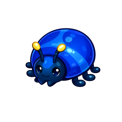 Adopt MeGiant Blue Scarab
