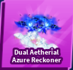 Blade BallDual Aetherial Azure Reckoner