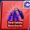 Blade BallDual Galaxy Nunchucks(Finisher)