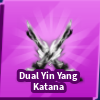 Blade BallDual Yin Yang Katana