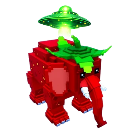 Escape Tsunami For Brainrots ShopUFO Colossal Strawberry Elephant