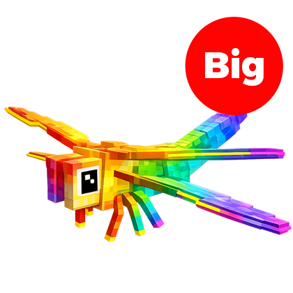Grow a Garden 2 ShopBig Rainbow Golden Dragonfly