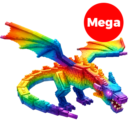 Grow a Garden 2 ShopRainbow Mega Black Dragon
