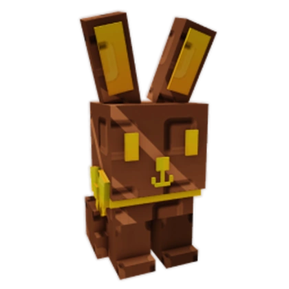 Grow a Garden ItemsGilded Choc Chocolate Bunny