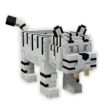 Grow a Garden ItemsMega White Tiger (HUGE) (38-40KG Age 100)