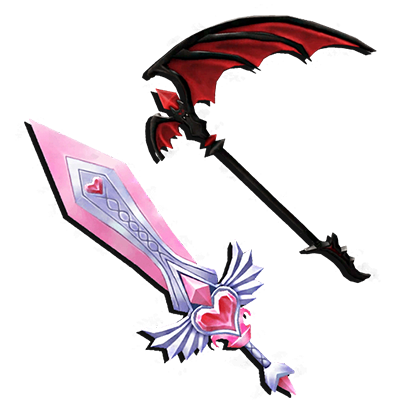 Murder Mystery 2 ItemsBatwing & Heartblade Set