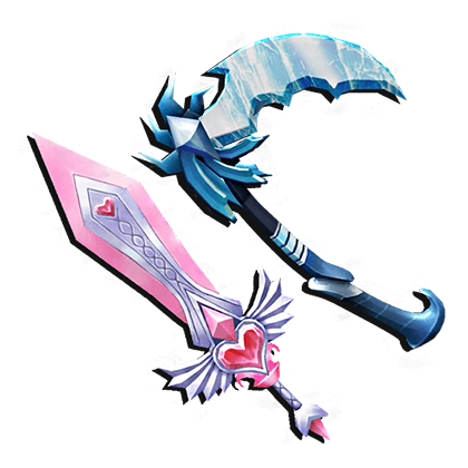 Murder Mystery 2 ItemsHeartblade & Icewing  Set