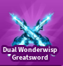 Blade BallDual Wonderwisp Greatsword