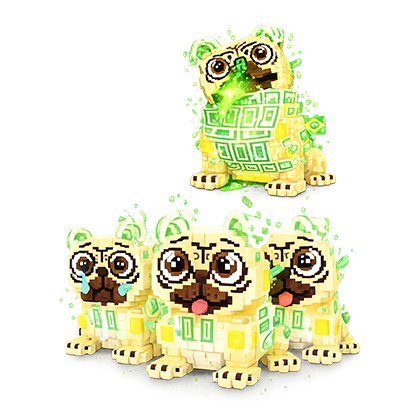 Steal a Brainrot ShopLos Puggies  + Money Money Puggy Bundle