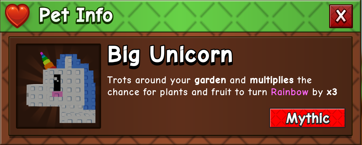 big unicorn