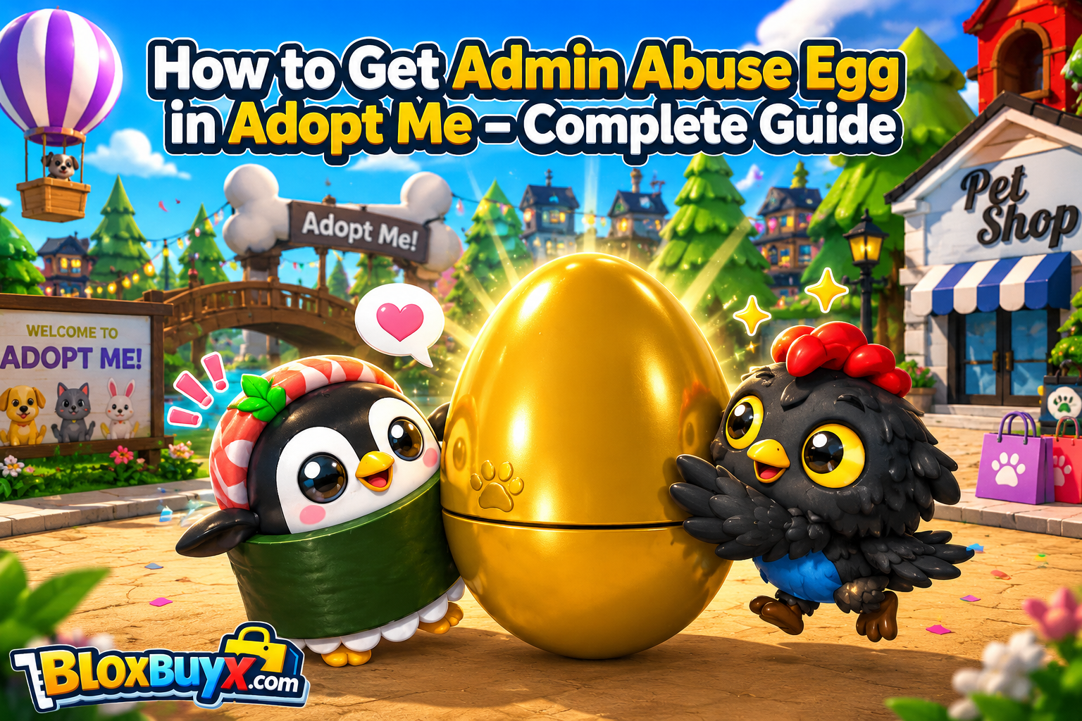 How to Get Admin Abuse Egg in Adopt Me – Complete Guide