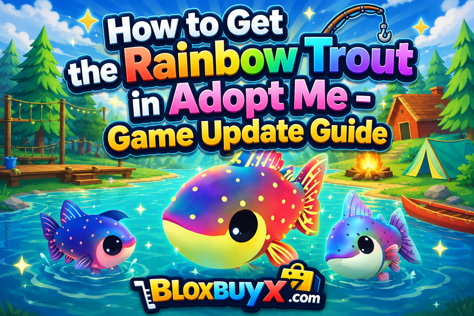 How to Get the Rainbow Trout in Adopt Me - Game Update Guide