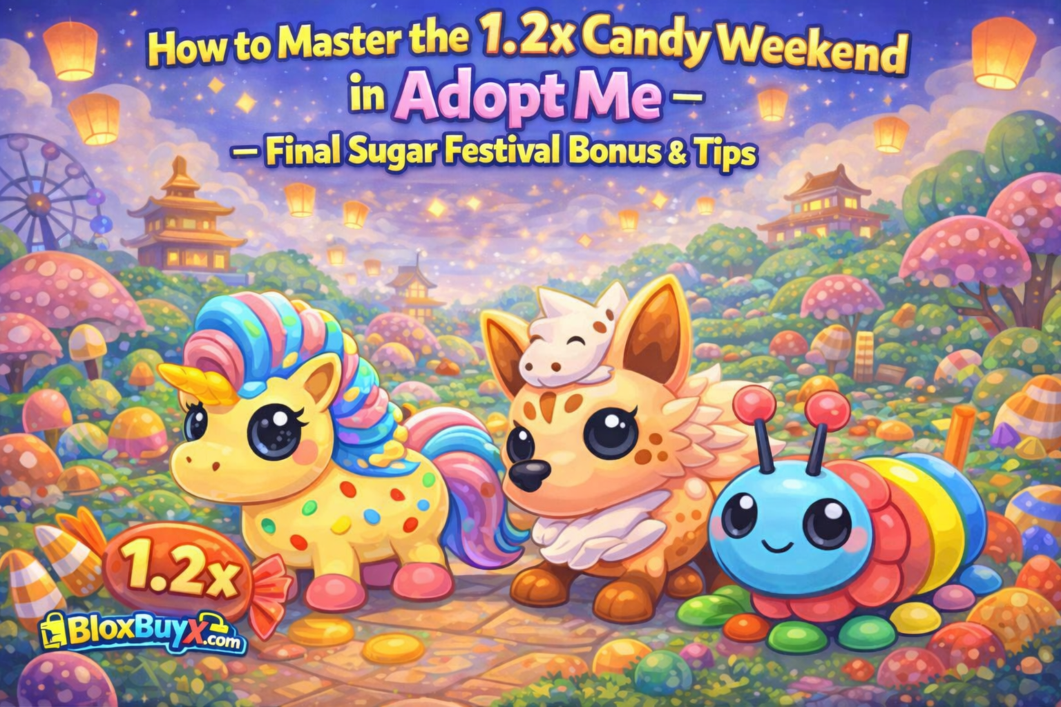How to Master the 1.2X Candy Weekend in Adopt Me – Final Sugar Festival Bonus & Tips