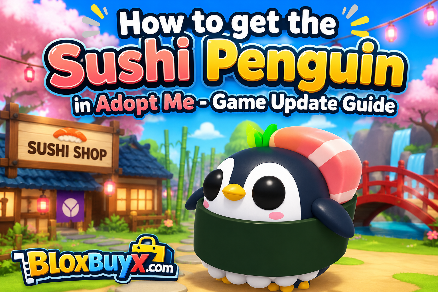 How to get the Sushi Penguin in Adopt Me - Game Update Guide
