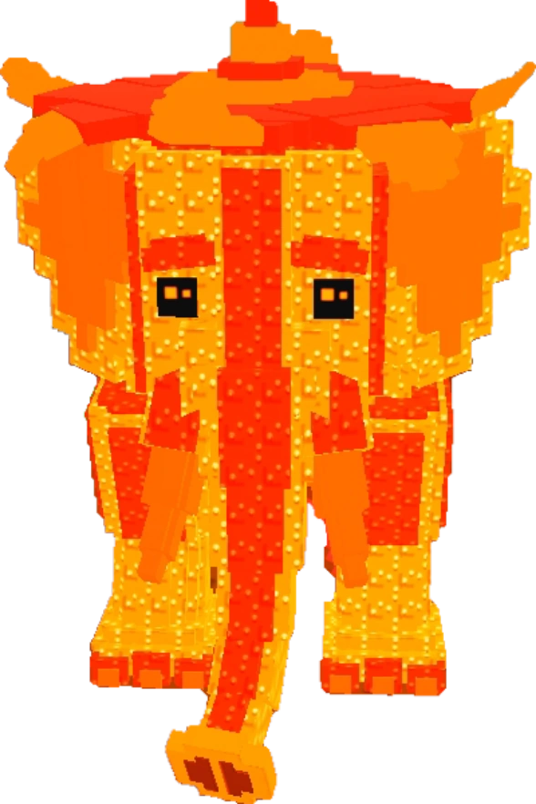 Lava Strawberry Elephant