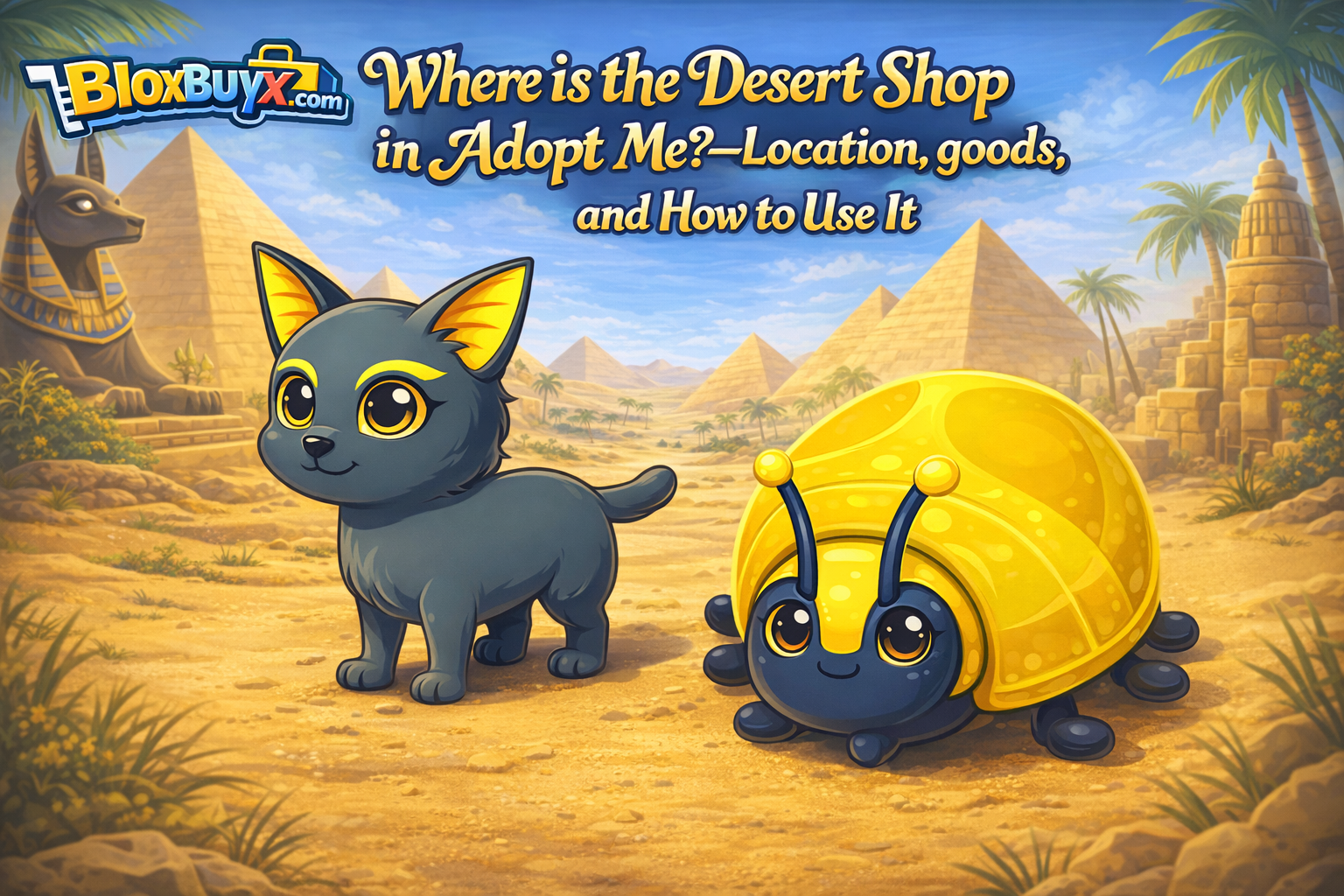 Where is the Desert Shop in Adopt Me?—Location, goods, and How to Use It