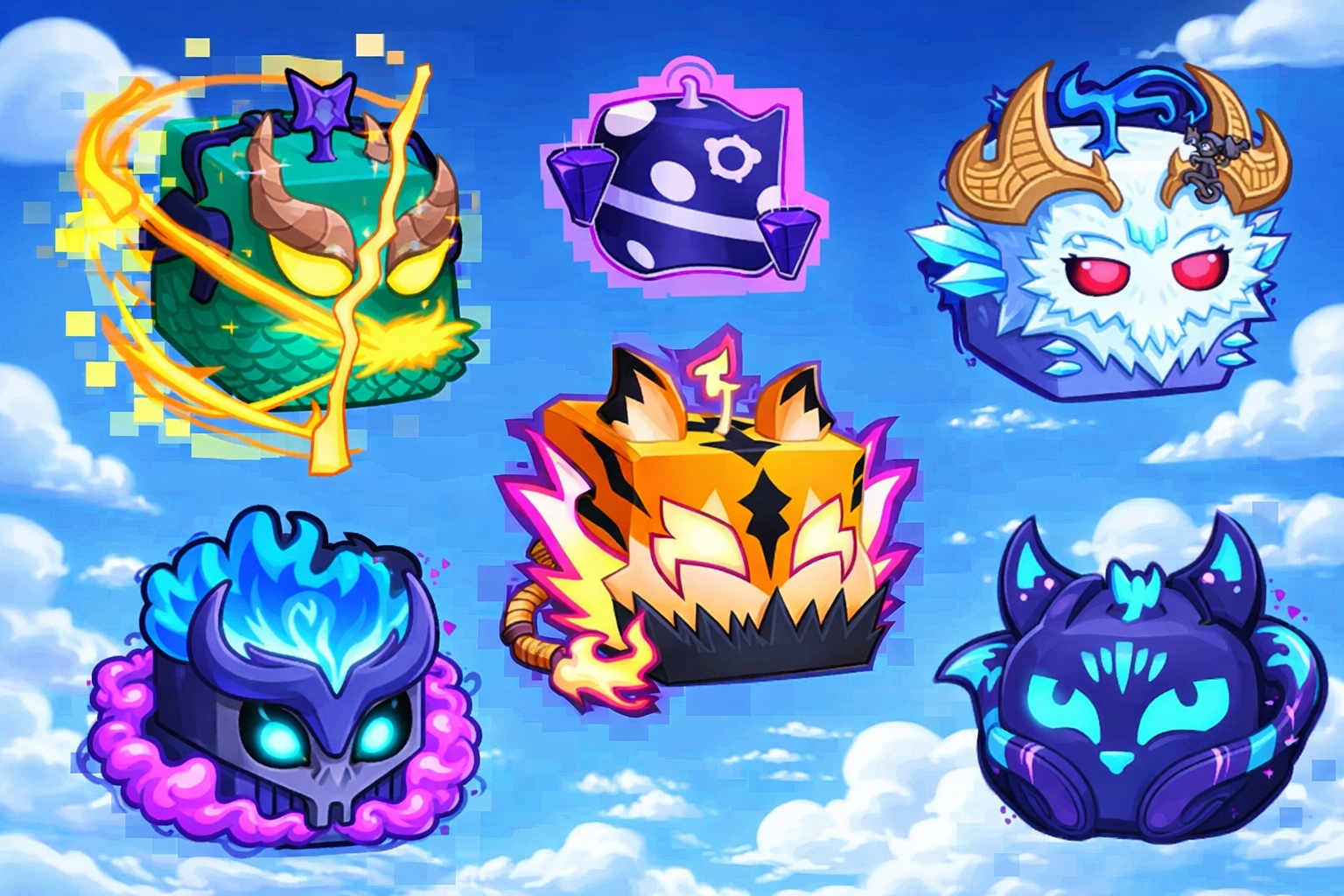 Complete List of all Mythical Fruits in Blox Fruits