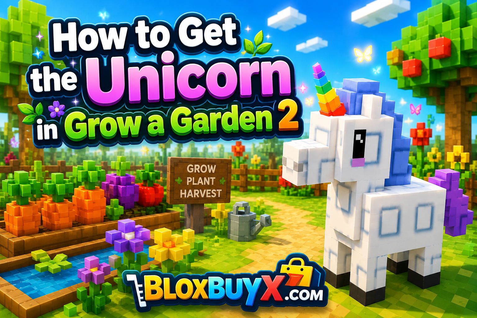 How to Get the Unicorn in Grow a Garden 2
